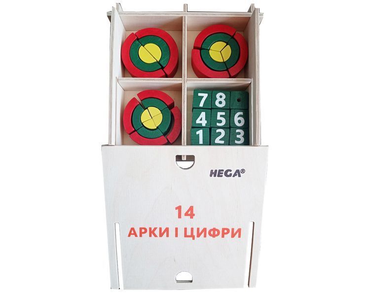 Повний дидактичний набір Фребеля HEGA 14 коробок 1451729245 фото