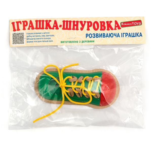 Шнурівка &ldquo;Кед&rdquo; об'ємна К147 фото