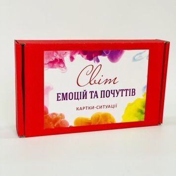 Метафоричні карти для дітей Світ емоцій та почуттів. Картки-ситуації DP014 фото