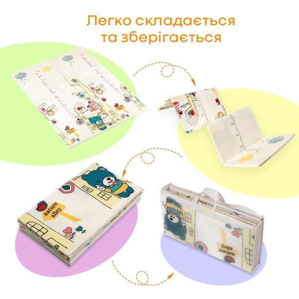 Килимок дитячий 1,2х1,8mх8mm Зростомір-Дерева SW-00001379 2251168808 фото